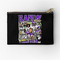 Randy Moss Vintage Zipper Pouch