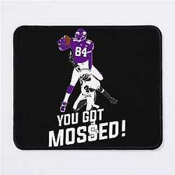 Randy Moss Over Charles Woodson You got mossed Mouse Pad