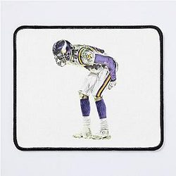 Randy Moss Moons Lambeau Field Iconic NFL Moment Art Mouse Pad