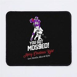 Randy Moss Over Charles Wood You Got Mossed Mouse Pad