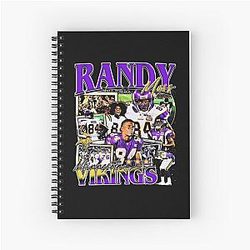 Randy Moss Vintage Bootleg Notebook