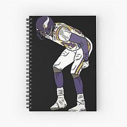 Randy Moss Mooning Spiral Notebook