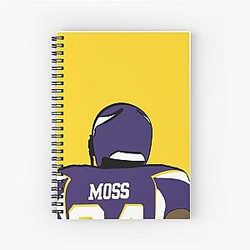 Randy Moss Minnesota Vikings Notebook