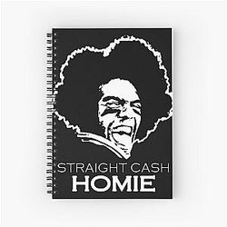Randy Moss Straight Cash Homie Shirt Spiral Notebook