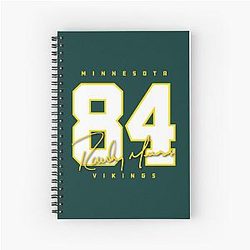 Vikings Randy Moss Spiral Notebook
