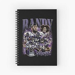 Randy Moss Celebration Vintage Notebook