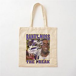 Randy Moss Cotton Tote Bag
