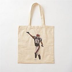 Randy Moss Patriots Catch Cotton Tote Bag