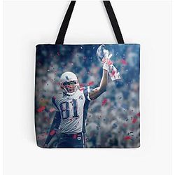 Randy Moss New England Tote Bag