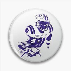 Randy Moss Football Pin