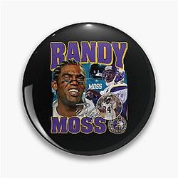Randy Moss Straight Homie Pin