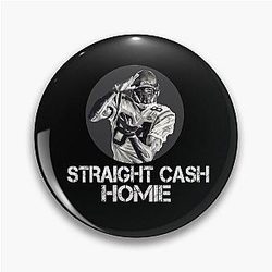 Randy Moss, Funny Vikings Patriots Gift Football Novelty Awesome Cool Hilarious Gag Pin