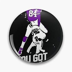 Randy Moss Over Charles Woodson You Got Mossed Pin