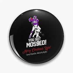 Randy Moss vs Charles Woodson You Got Mossed Pin