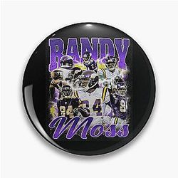 Randy Moss Retro Pin