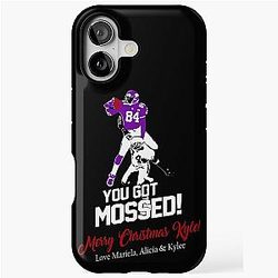 Randy Moss vs Charles Woodson iPhone Tough Case