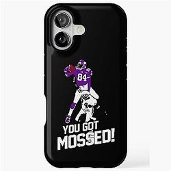Randy Moss vs Charles Woodson You Got Mossed iPhone Tough Case