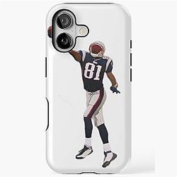 Randy Moss Patriots iPhone Case
