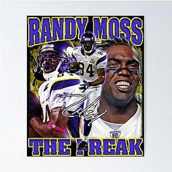 Randy Moss Straight Homie Poster