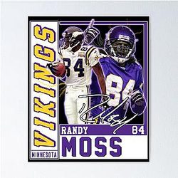 Randy Moss Straight Cash Homie Poster