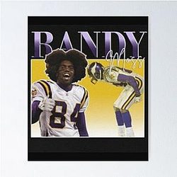 RANDY MOSS Minnesota Vikings Poster