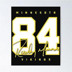 Vikings Randy Moss Poster