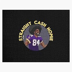 Randy Moss Straight Cash Homie Funny Vikings Patriots Gift Football Novelty Awesome Jigsaw Puzzle