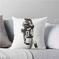 Randy Moss Minnesota Vikings Throw Pillow