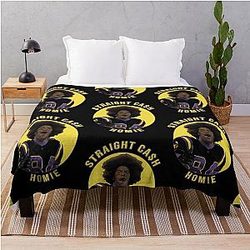 Randy Moss Straight Cash Homie Throw Blanket