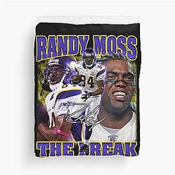 Randy Moss Cash Homie Duvet Cover