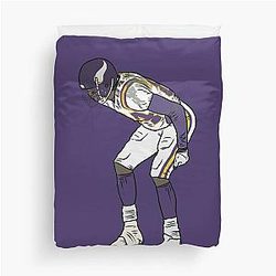 Randy Moss Mooning Duvet Cover