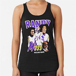 Randy Moss Racerback Tank Top