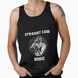 Randy Moss Straight Cash Homie Funny Vikings Patriots Football Novelty Awesome Cool Gag Tank Top