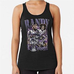 Randy Moss Celebration Vintage Racerback Tank Top