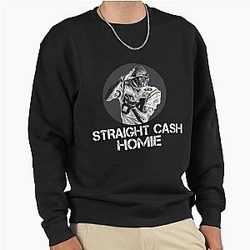 Randy Moss Straight Cash Homie Funny Vikings Patriots Gift Football Awesome Cool Hilarious Pullover Sweatshirt