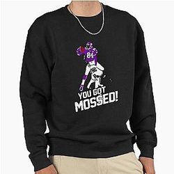 Randy Moss vs Charles Woodson You Got Mossed Pullover Sweatshirt