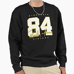 Vikings Randy Moss 84 Signature Design Sweatshirt