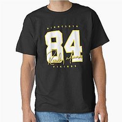Vikings Randy Moss 84 Signature Design T-Shirt