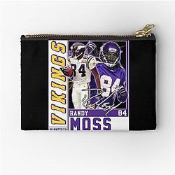 Randy Moss Straight Cash Homie Zipper Pouch