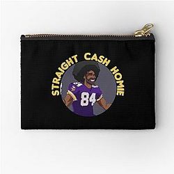 Randy Moss Funny Vikings Patriots Football Novelty Awesome Gift Zipper Pouch