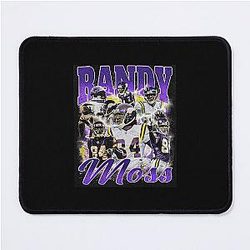 Randy Moss Retro Mouse Pad