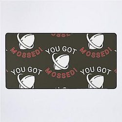 You Got Visited by Randy Moss Football Desk Mat