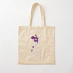 Randy Moss Over Charles Woodson You Got Mossed Cotton Tote Bag