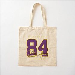 Vikings Randy Moss Signature Design Cotton Tote Bag