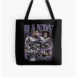 Randy Moss Celebration Vintage All Over Print Tote