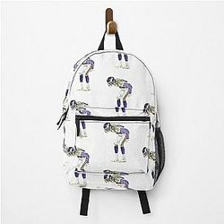 Randy Moss moons Lambeau Field Iconic NFL Moment Art Backpack