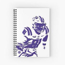 Randy Moss Football Notebook