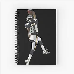 Randy Moss Minnesota Vikings TD Spiral Notebook