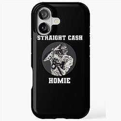 Randy Moss Straight Homie Funny Vikings Patriots Gift Football Novelty iPhone Case