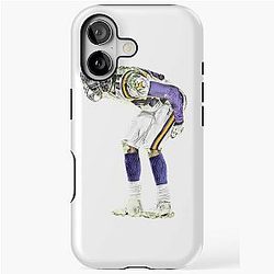 Randy Moss Moon Lambeau Field - Iconic NFL Moment Art iPhone Tough Case